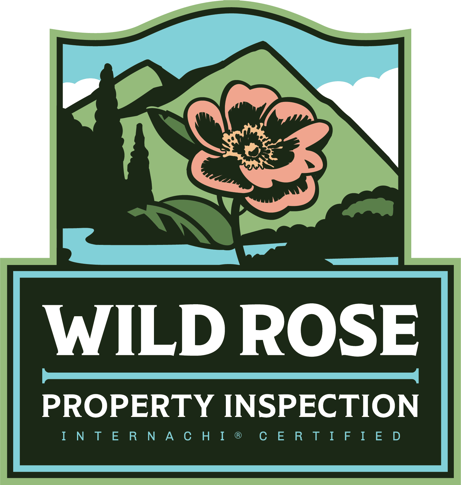 Wild Rose Property Inspection Logo