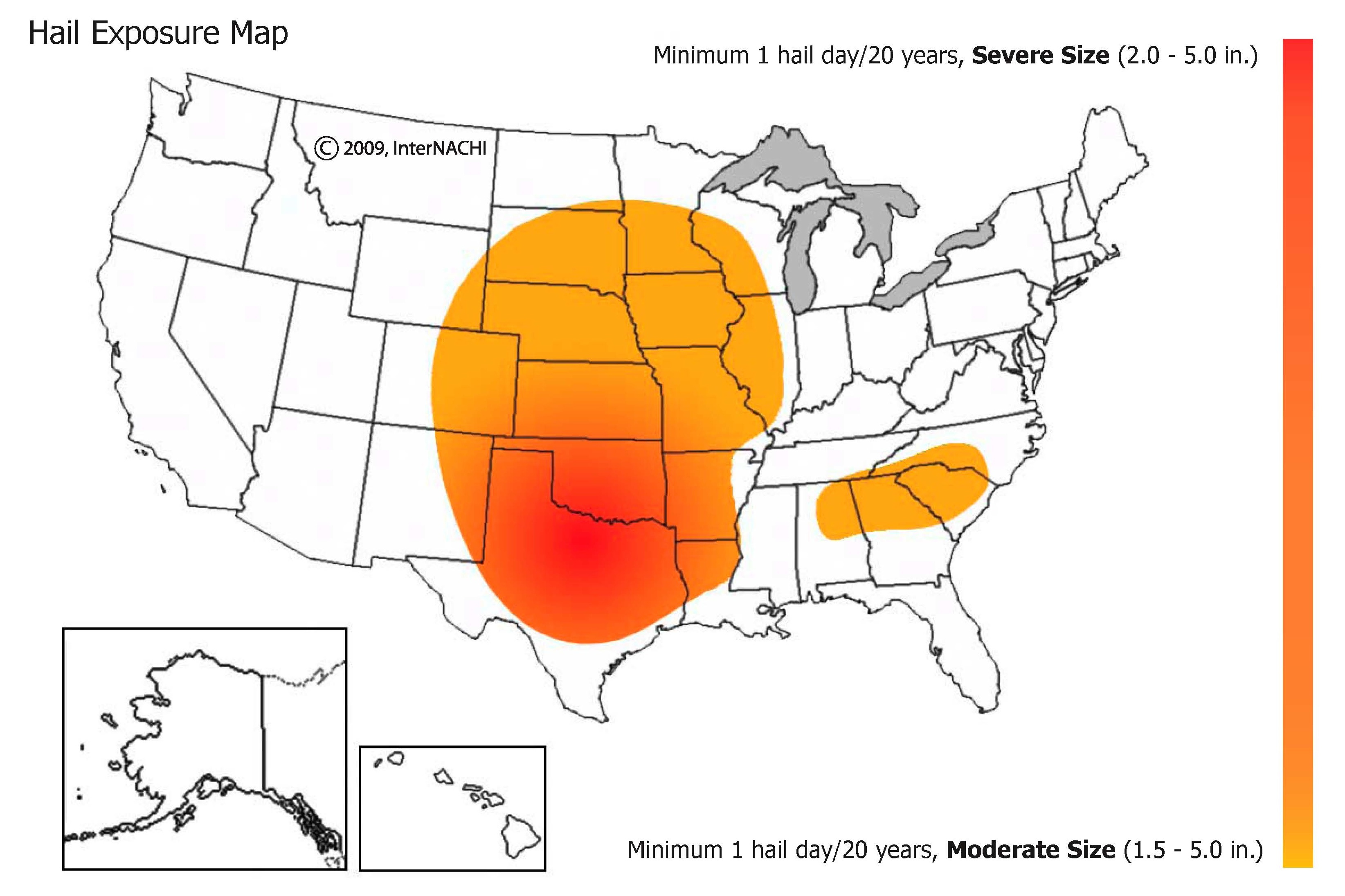 Hail Alley Map