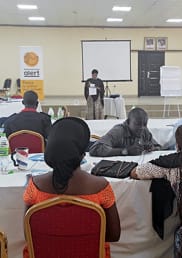 Alert Nigeria team holding stakeholder consultations as part of the Principles for Peace (P4P) initiative