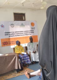 A conflict-sensitivity workshop in Nigeria.