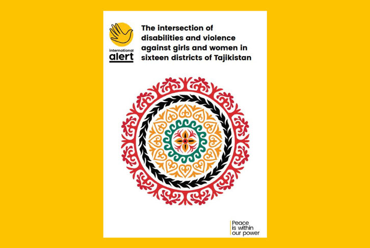 Intersection disability and violence against girls and women in Tajikistan report cover