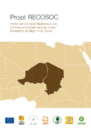 Carte d'une partie du continent africain mettant l'accent sur le Niger et le Tchad