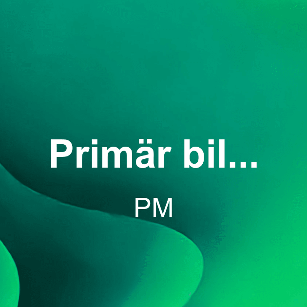 Primär biliär kolangit (PBC)