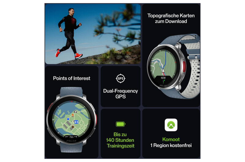 Polar POLAR VANTAGE V3 Montre de sport Unisexe - INTERSPORT.ch