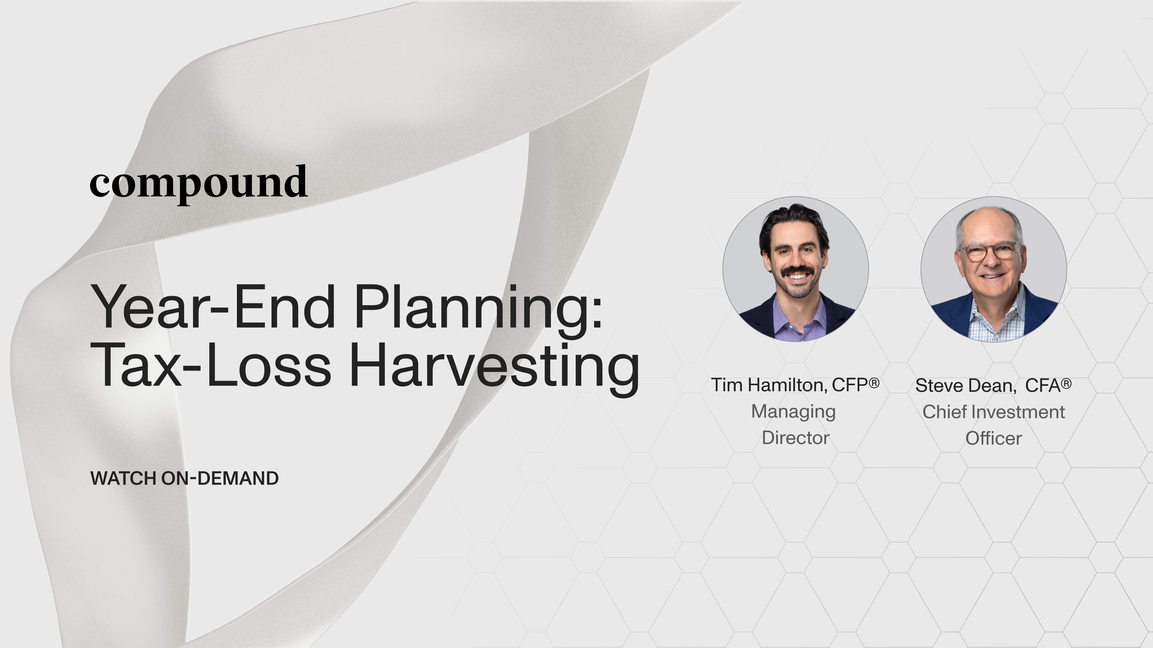 Year-End Planning: Tax-Loss Harvesting