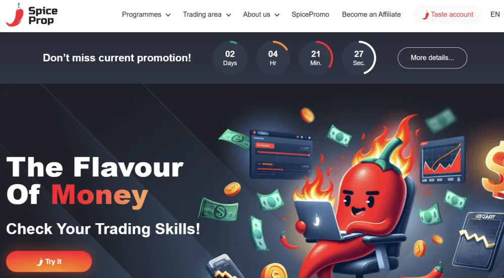SpiceProp Forex prop firm review