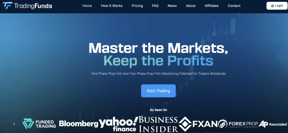TradingFunds Forex prop firm review