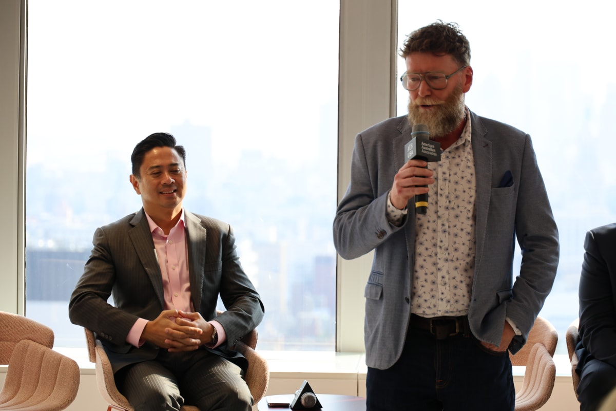 Panel discussion with company leadership