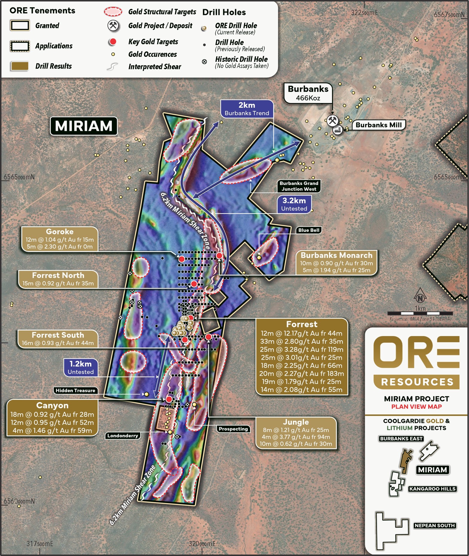 Coolgardie Gold Projects | (ASX: OR3)