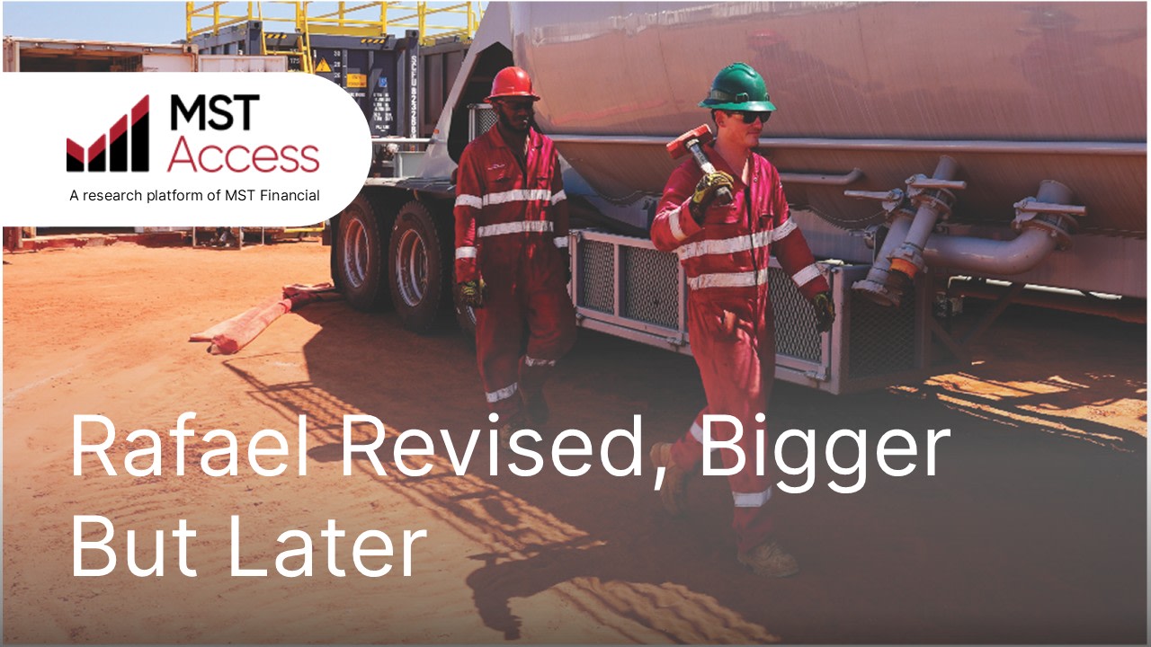ASX:BRU - Rafael Revised Bigger, But Later
