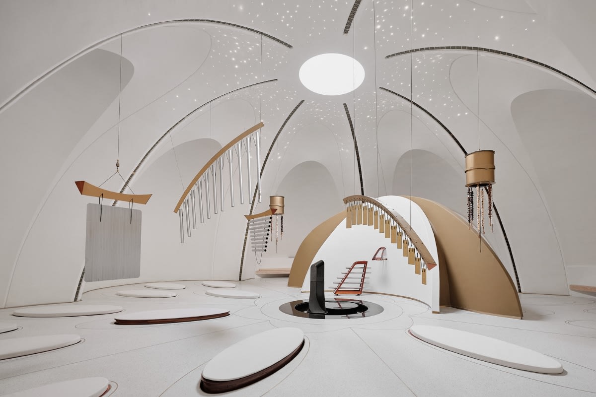 Inside The World’s Largest Sound Healing Dome In India, Sound Guides The Mind Back To Balance