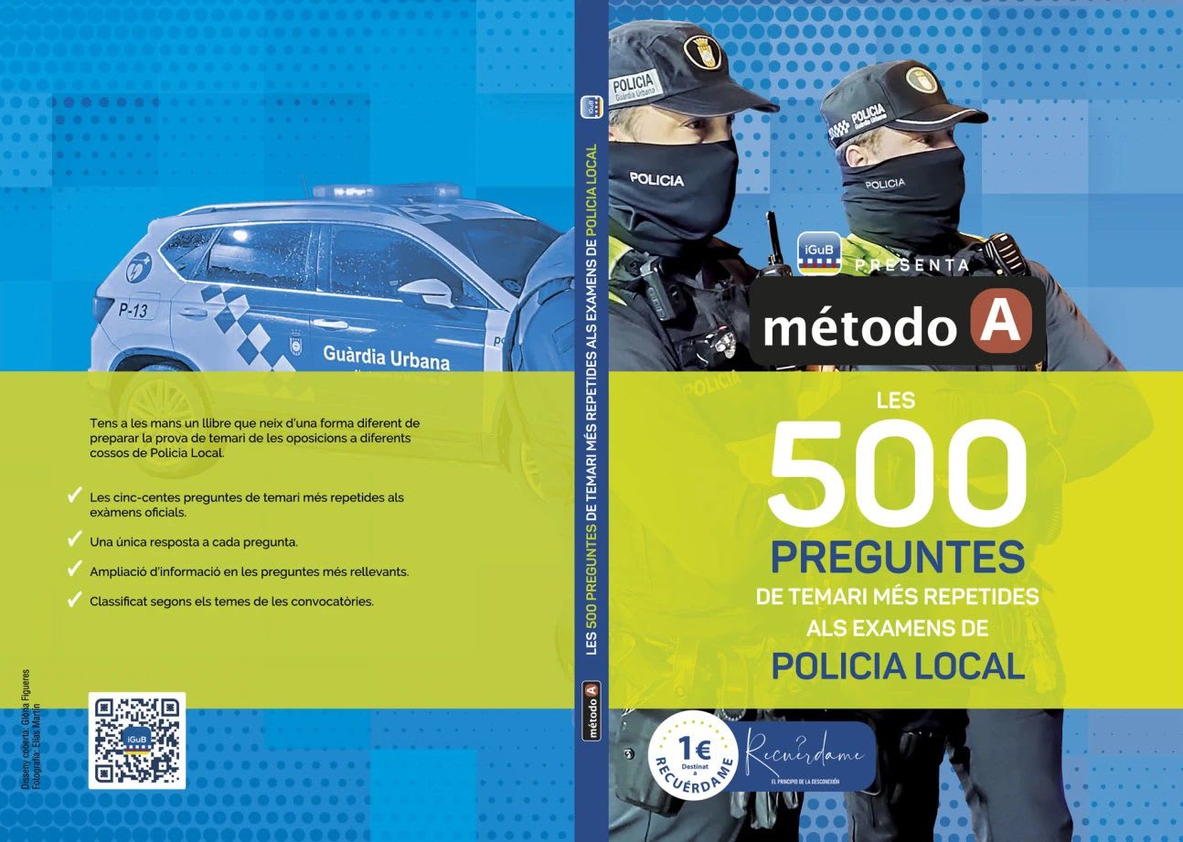 Las 500 de temario de Policía Local