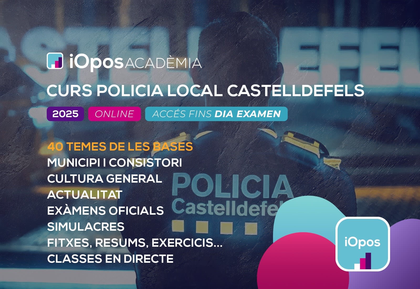 Curs Online per la Policia Local Castelldefels 2025