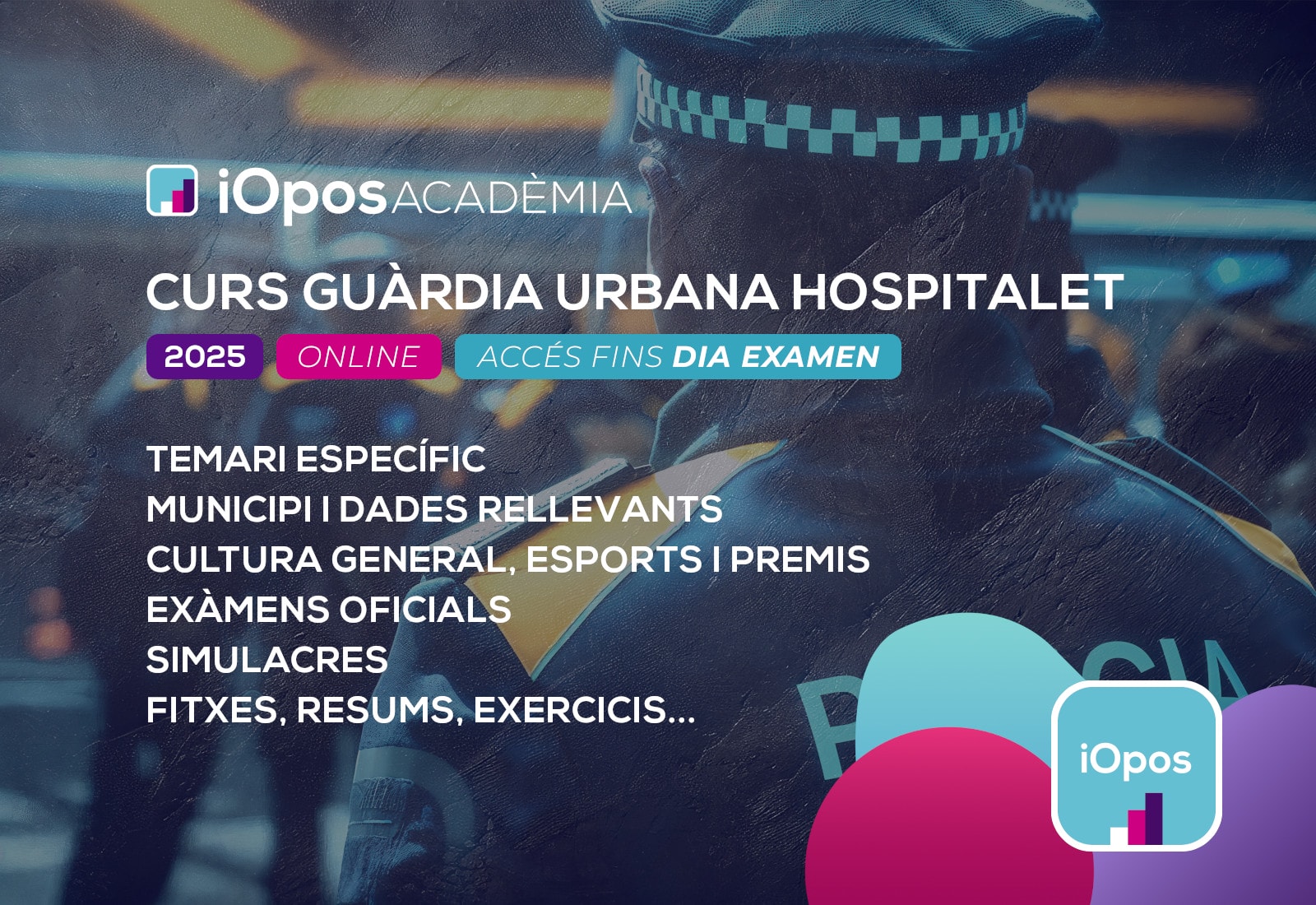 Curs Online per la Guàrdia Urbana de l'Hospitalet 2025