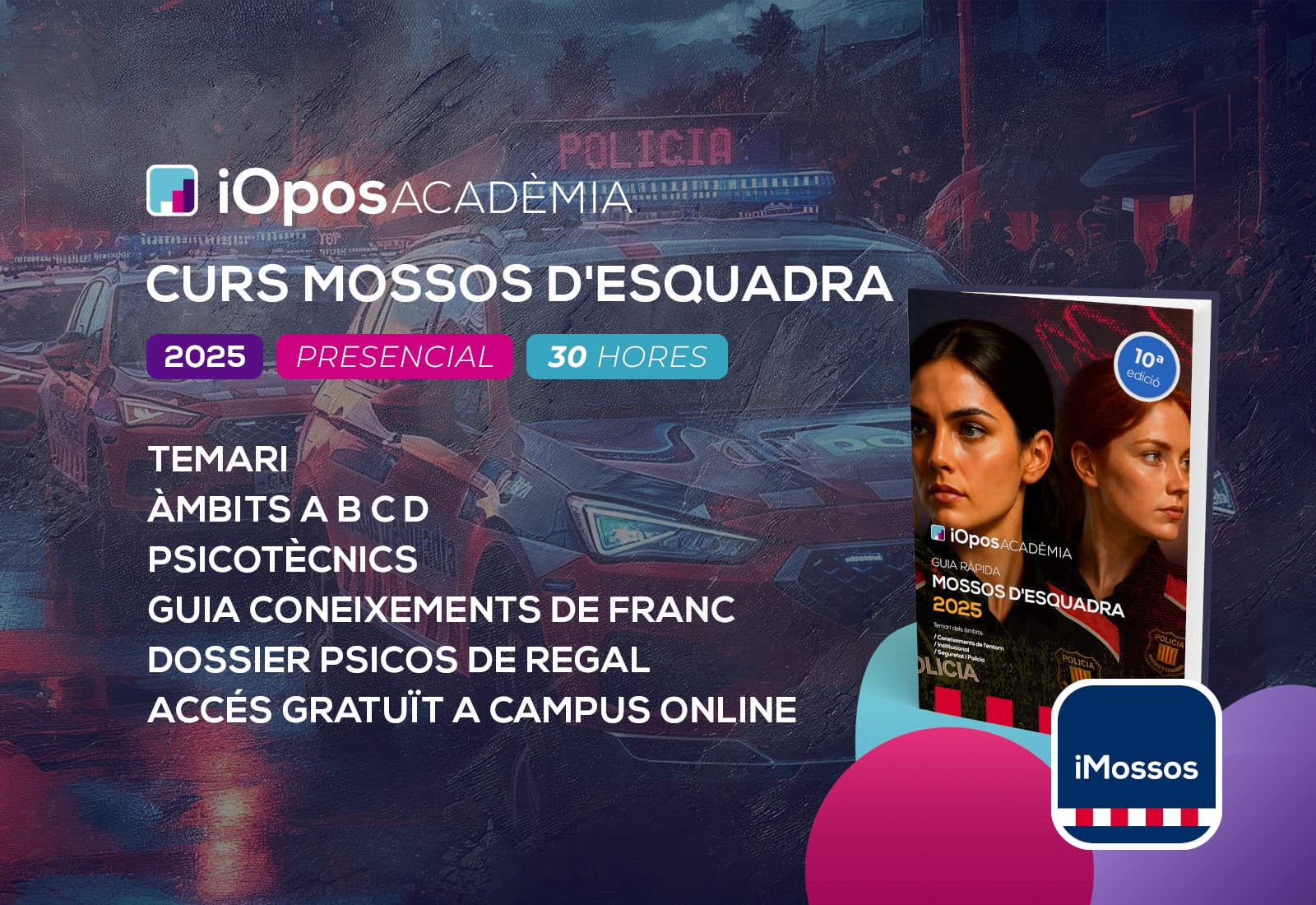 Curs Presencial Mossos d'Esquadra 2025 (30 hores)