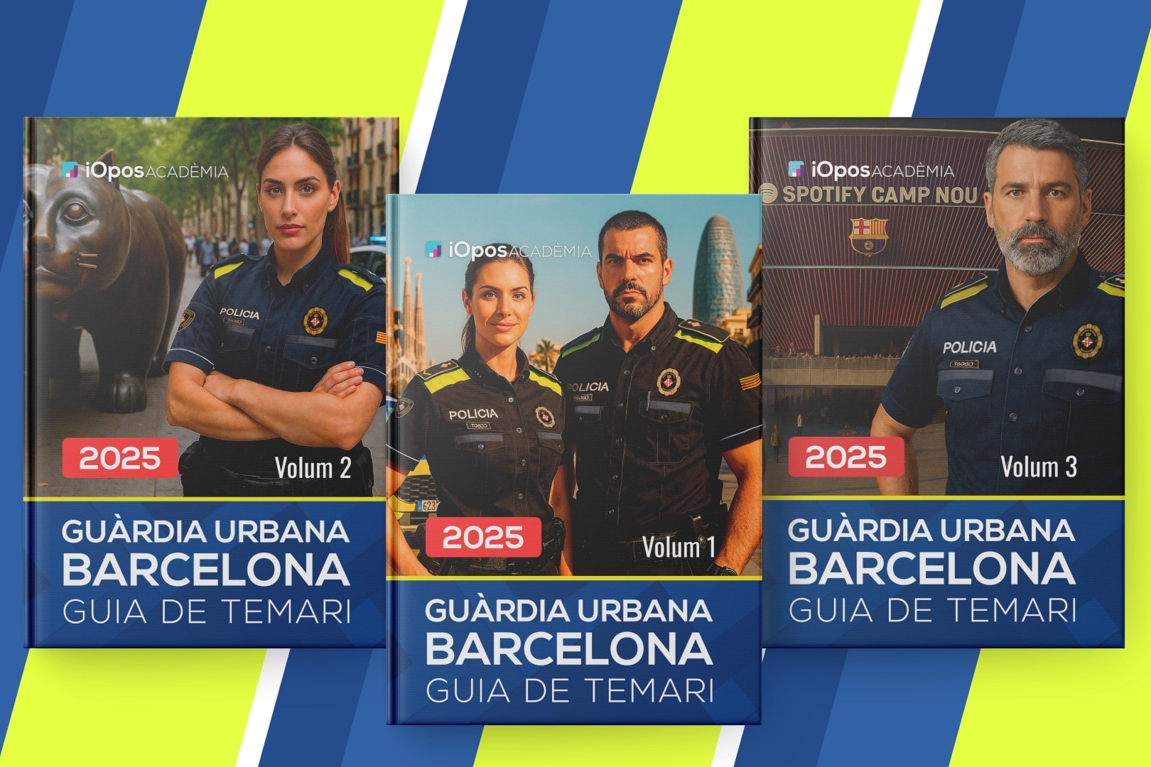 Pack Temari Guàrdia Urbana de Barcelona 2025