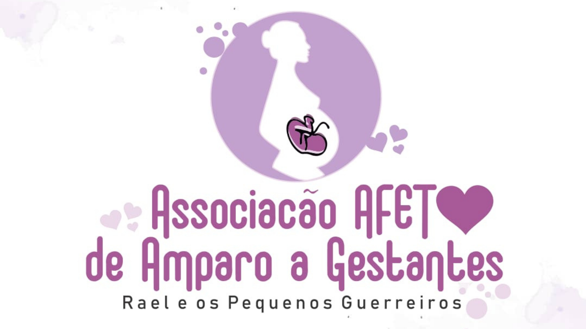 cartaz da instituição Projeto Afeto