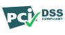 PCI DSS compliant logo