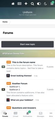 Uniform for Invision Community
