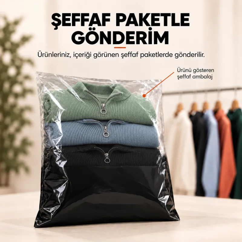 Şeffaf paket