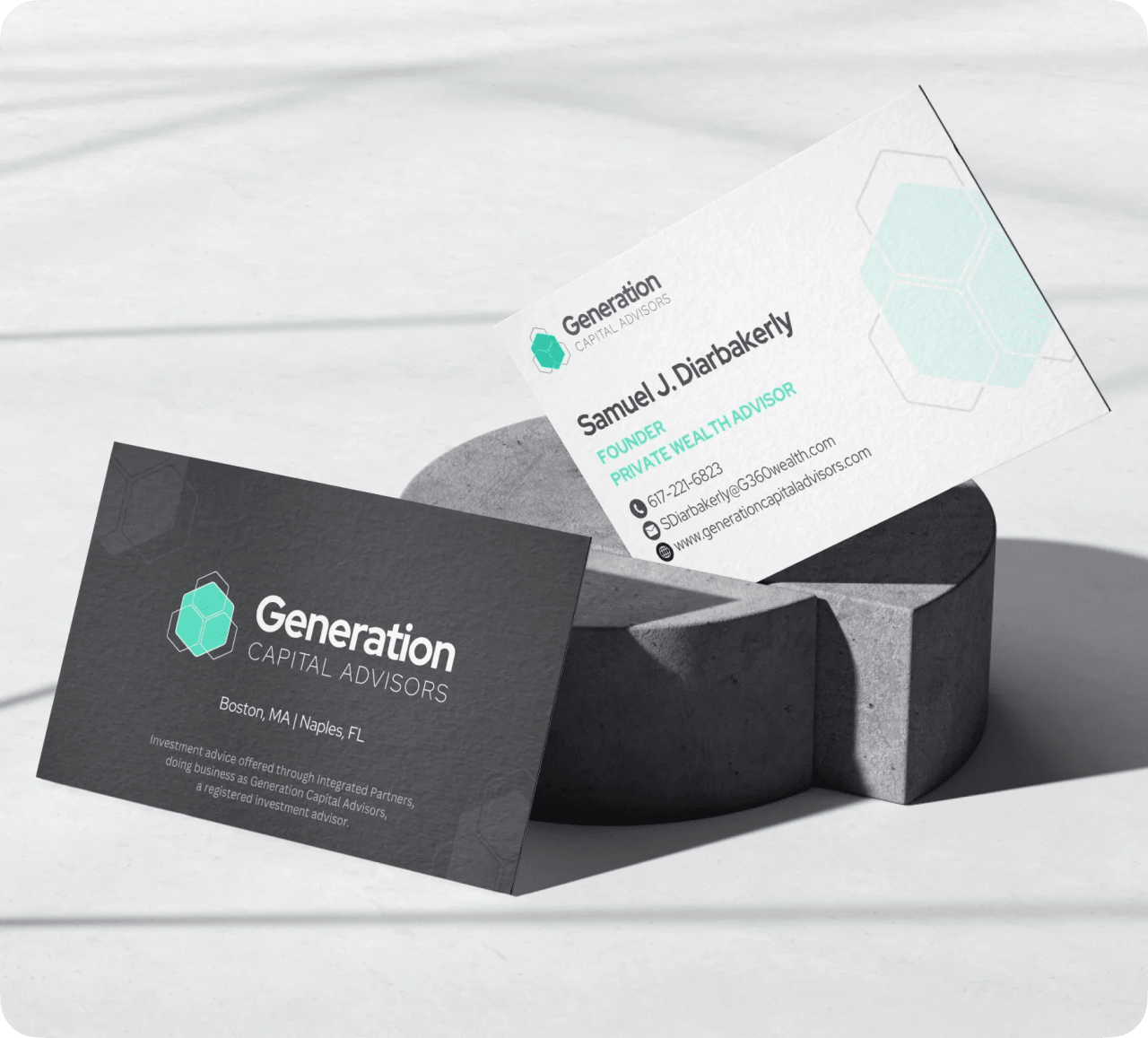 Generation Capital Advisors brand identity and website design by 5Four Digital, image 5 of 12