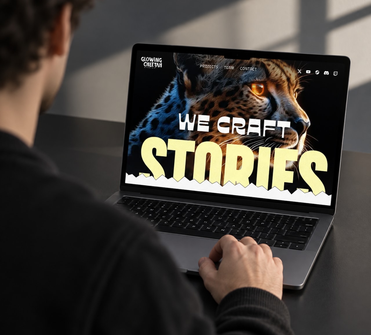 Glowing Cheetah brand identity and website design by 5Four Digital, image 11 of 12