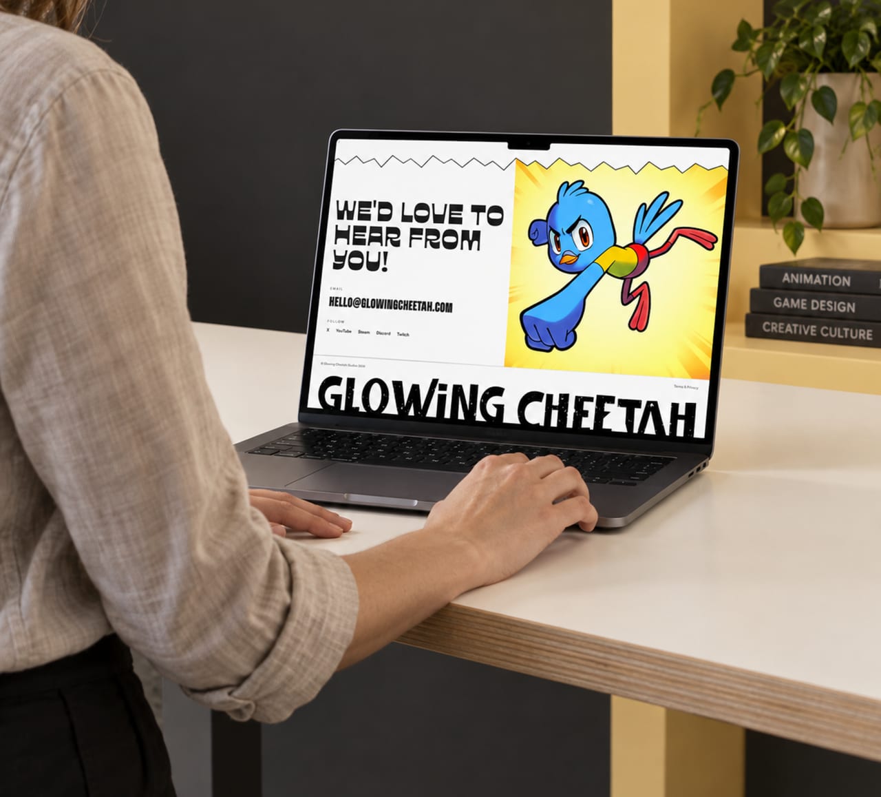 Glowing Cheetah brand identity and website design by 5Four Digital, image 8 of 12