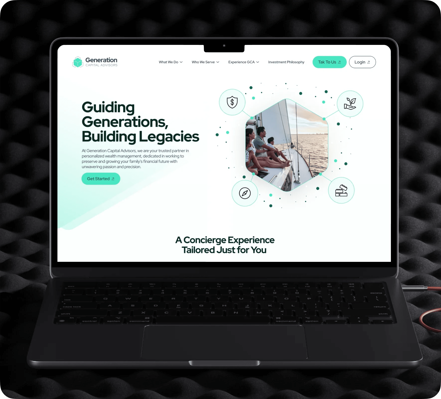 Generation Capital Advisors brand identity and website design by 5Four Digital, image 12 of 12
