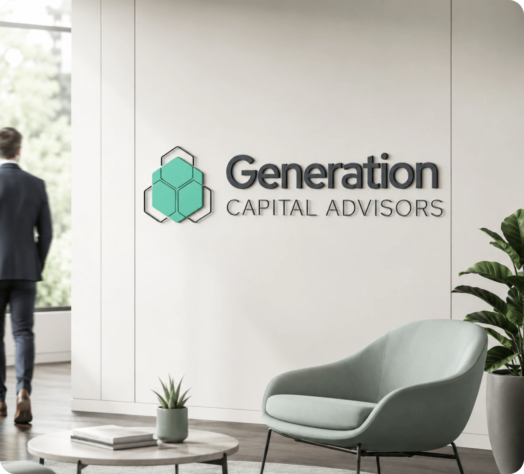 Generation Capital Advisors brand identity and website design by 5Four Digital, image 6 of 12
