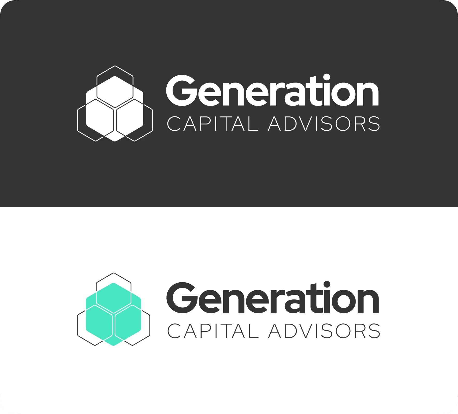 Generation Capital Advisors brand identity and website design by 5Four Digital, image 1 of 12