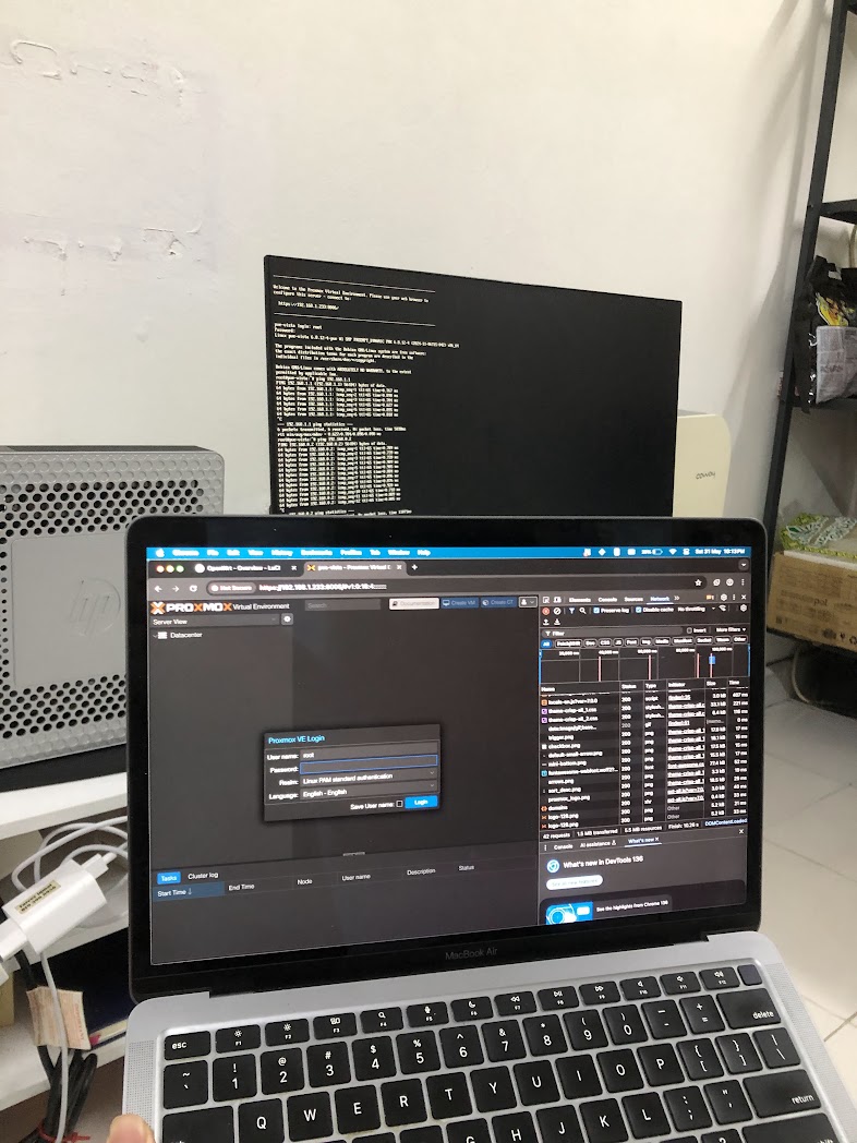 SSD module installed