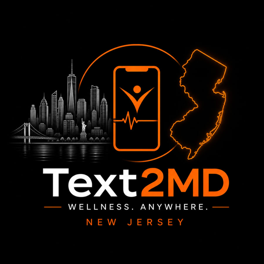 Text2MD New Jersey — physician-guided telemedicine care
