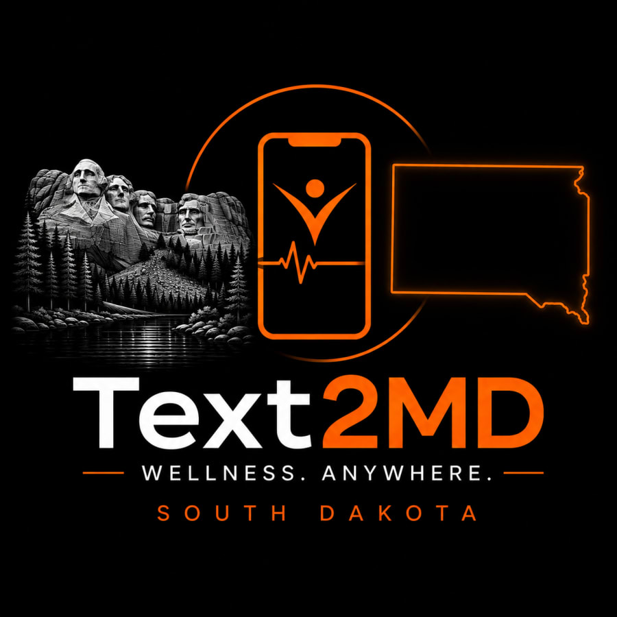 Text2MD South Dakota — physician-guided telemedicine care