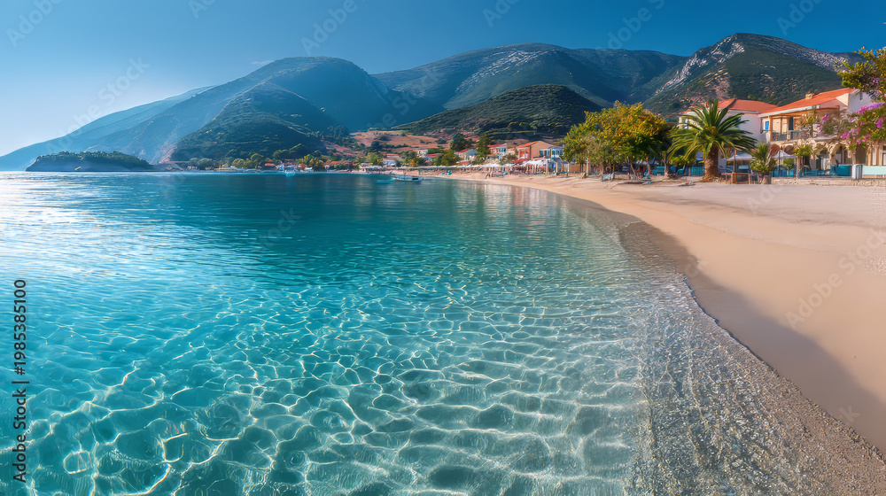 Sami and the Kefalonian coast