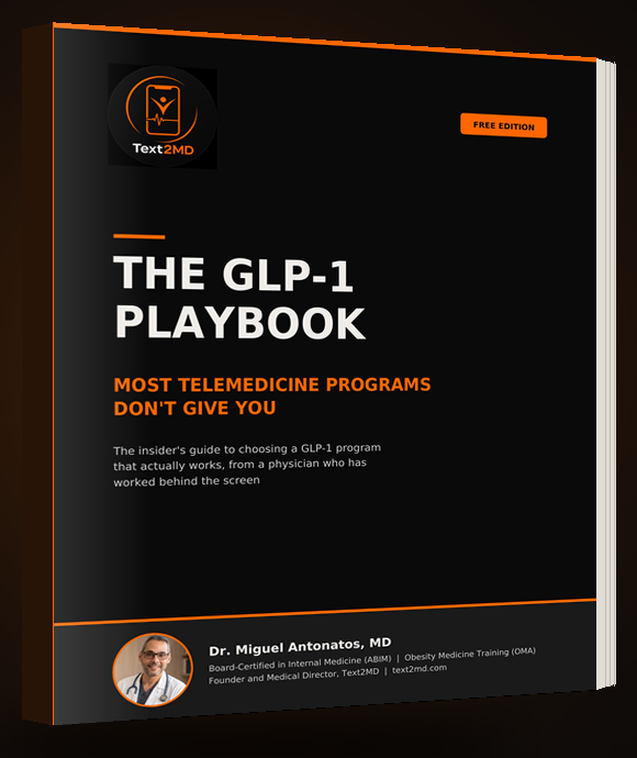 The GLP-1 Playbook, free edition, by Dr. Miguel Antonatos