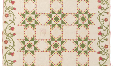 Feathered Star Quilt Photo