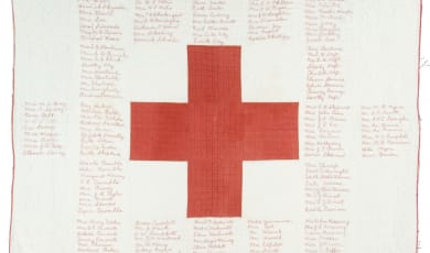 Red Cross Quilt 