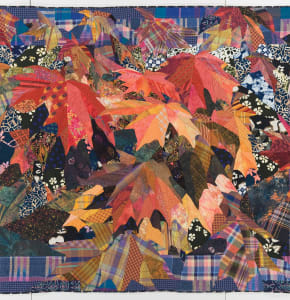 "Sunshine and Shadow: Maple Leaves"