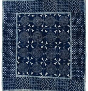 Adire cloth quilt