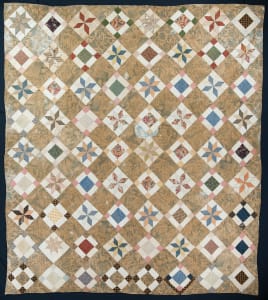 Eight Pointed Star and Modified Nine Patch