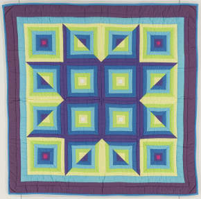 Log Cabin Variation #5
