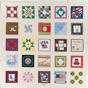 United in Memory 9/11 Victims Memorial Quilt