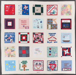 United in Memory 9/11 Victims Memorial Quilt
