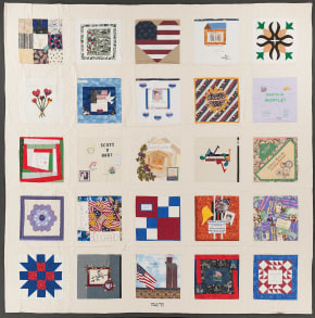 United in Memory 9/11 Victims Memorial Quilt