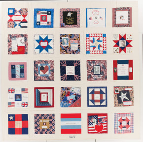 United in Memory 9/11 Victims Memorial Quilt