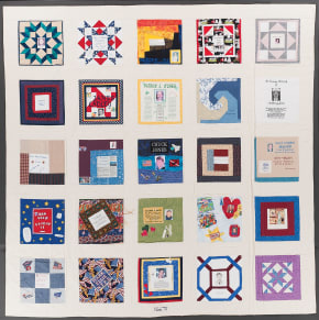 United in Memory 9/11 Victims Memorial Quilt