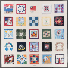 United in Memory 9/11 Victims Memorial Quilt