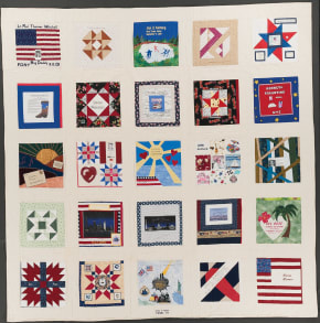 United in Memory 9/11 Victims Memorial Quilt