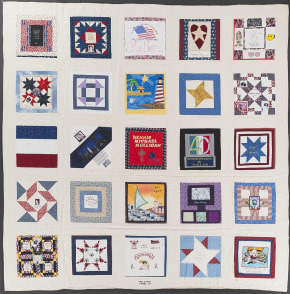United in Memory 9/11 Victims Memorial Quilt
