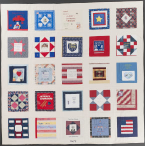 United in Memory 9/11 Victims Memorial Quilt